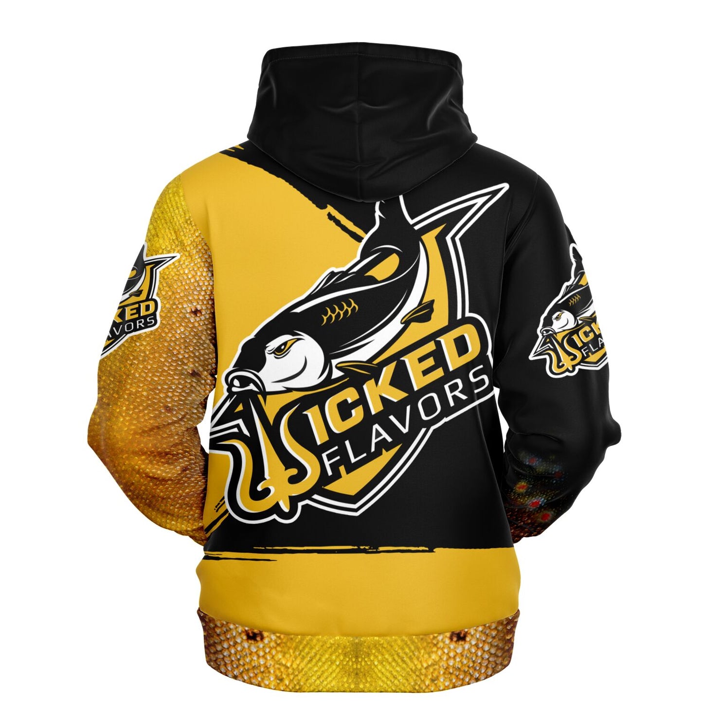 YELLOW BLACK HOODIE