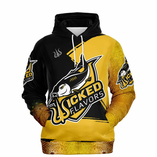 YELLOW BLACK HOODIE