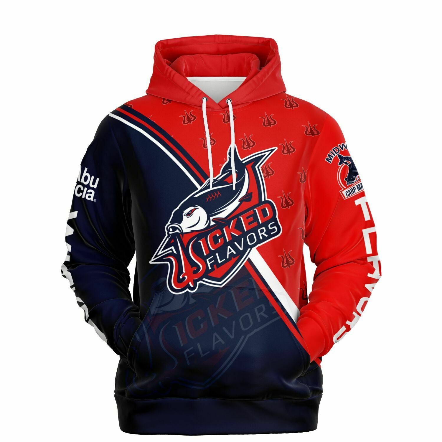 RED BLUE HOODIE