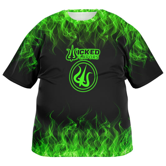 green flame
