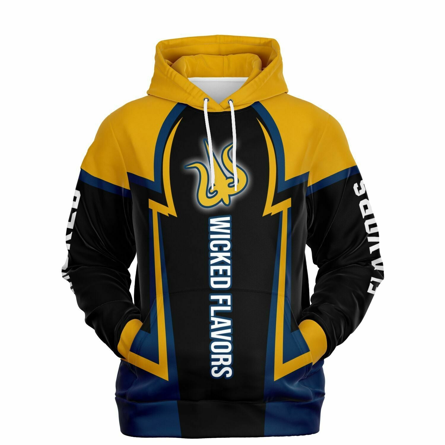 HOODIE NAVY GOLD