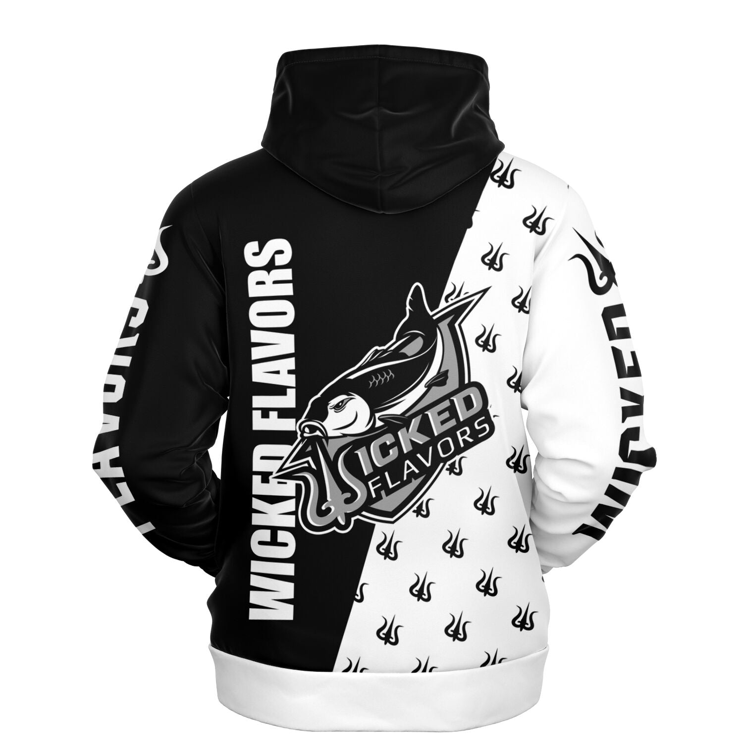 HOODIE BLACK AND WHITE